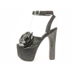 Jeffrey Campbell Jesina Floral Ankle Platform Heel